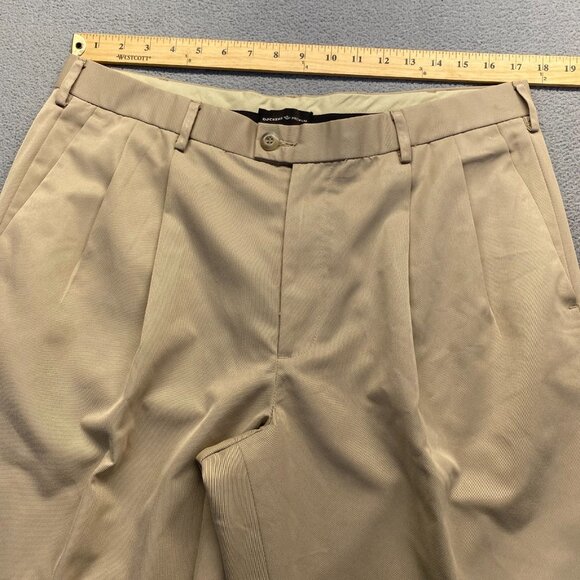 Dockers, Dress Pants Mens Size 36X32,Pleated,Relaxed Fit,Beige,Preppy - Picture 4 of 11